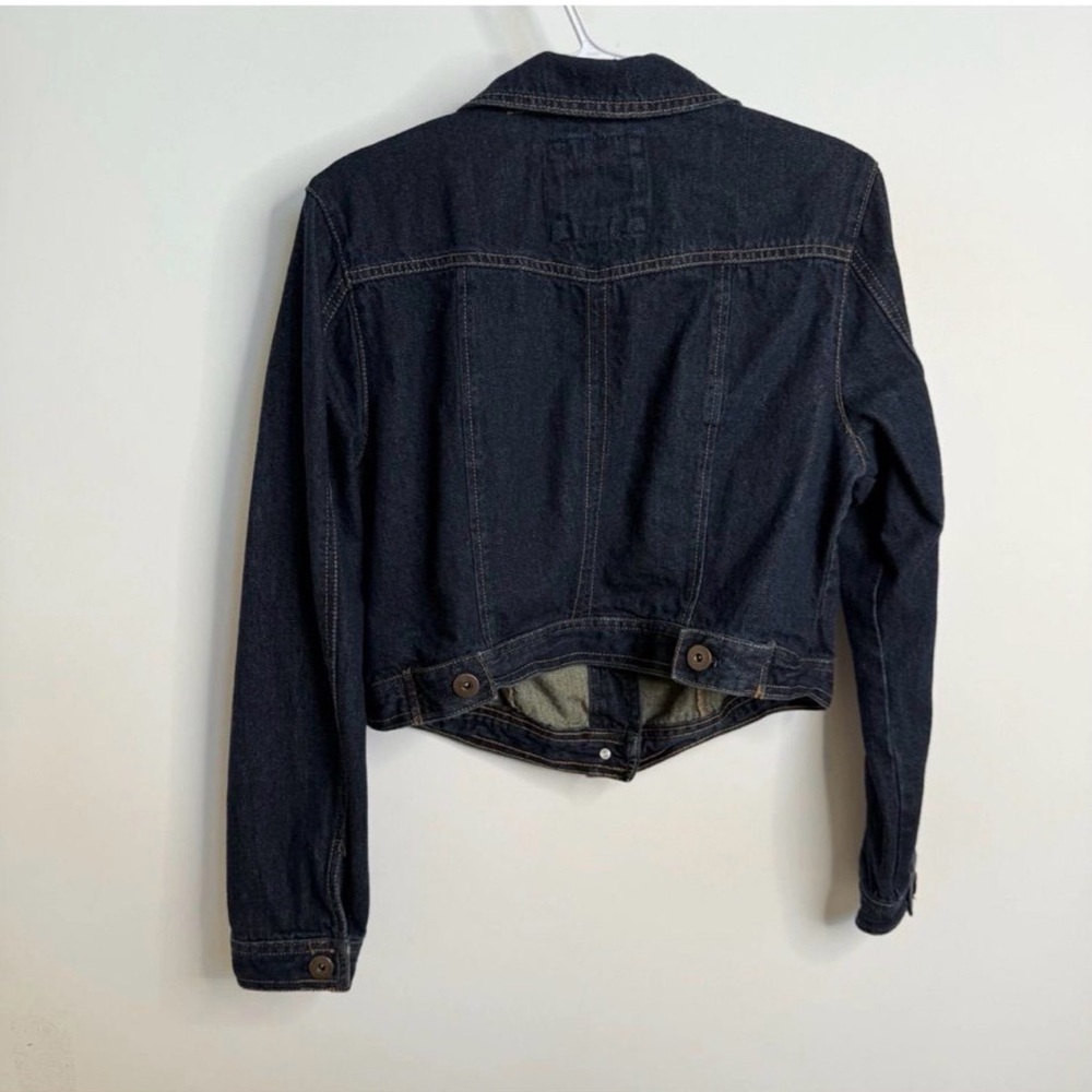 Mossimo Supply Co. Indigo Cropped Denim Jacket - Picture 4 of 4